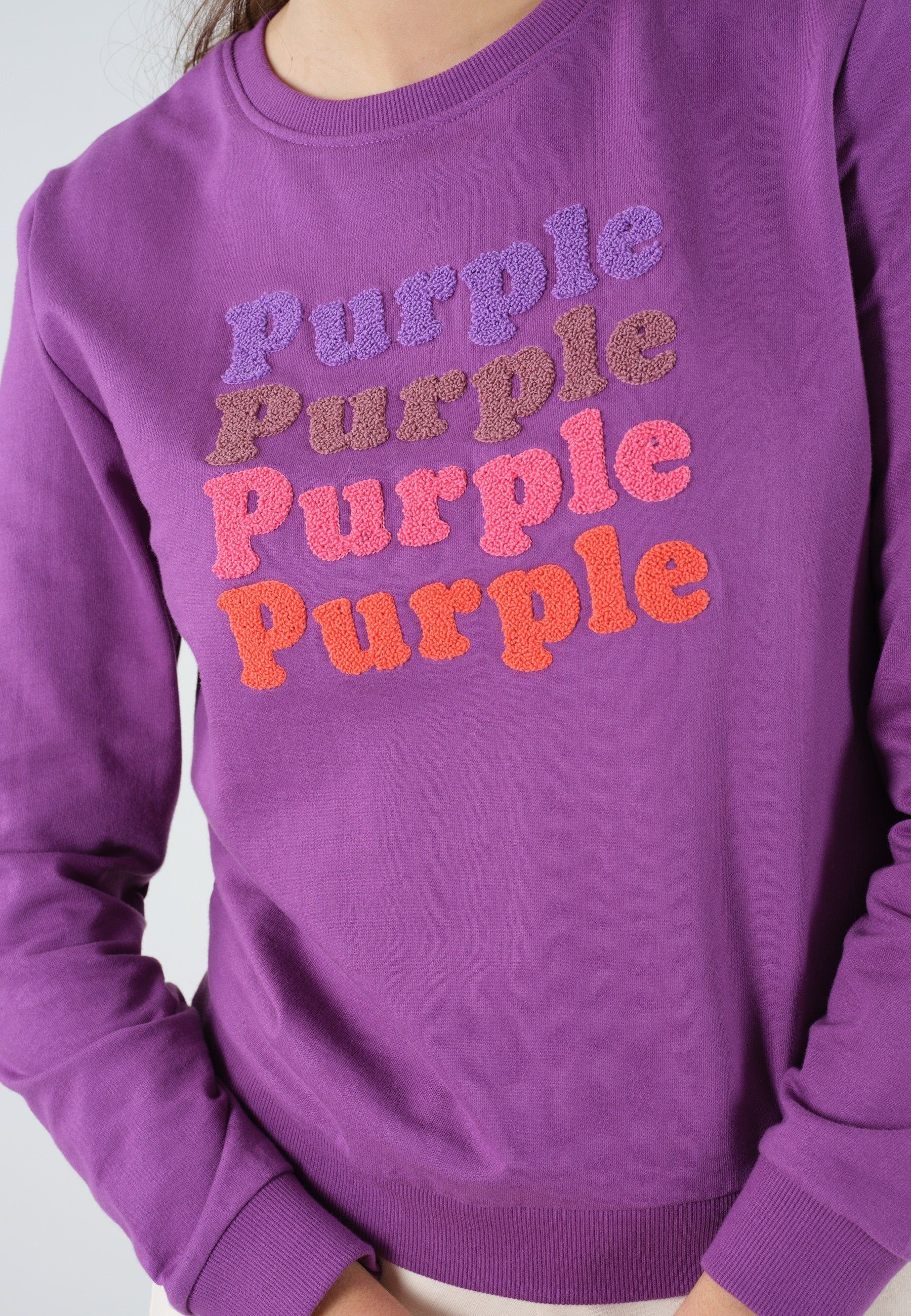 Deeluxe Purple Sweatshirt sold by Dress Barn product image thumbnail 2