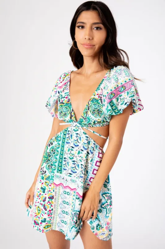 Patchwork Passport Dress sold by Dress Barn