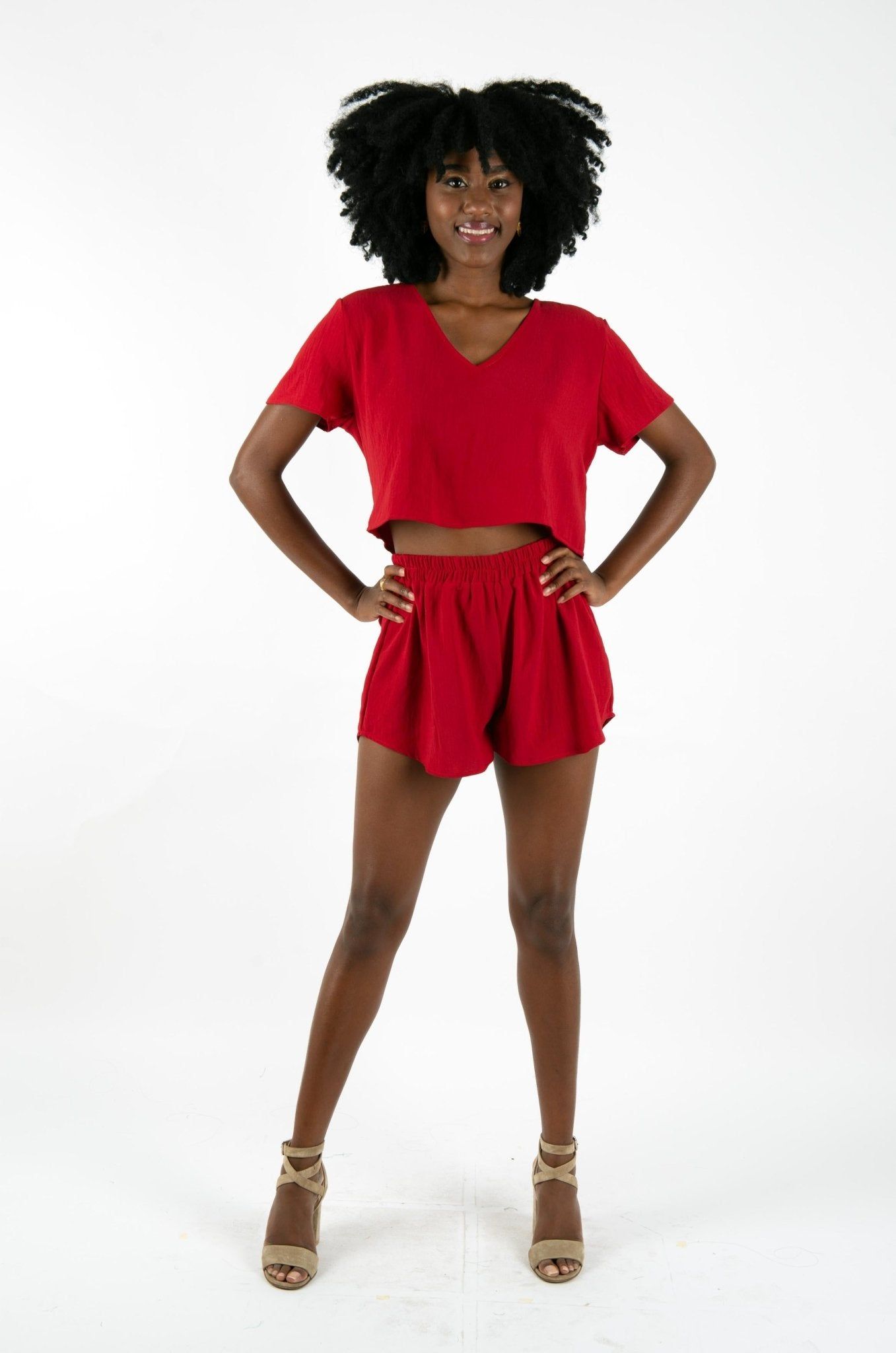 Solid White Sands set sold by Dress Barn