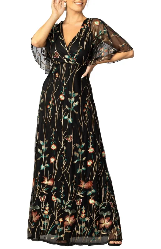 Embroidered Elegance Evening Gown sold by Dress Barn