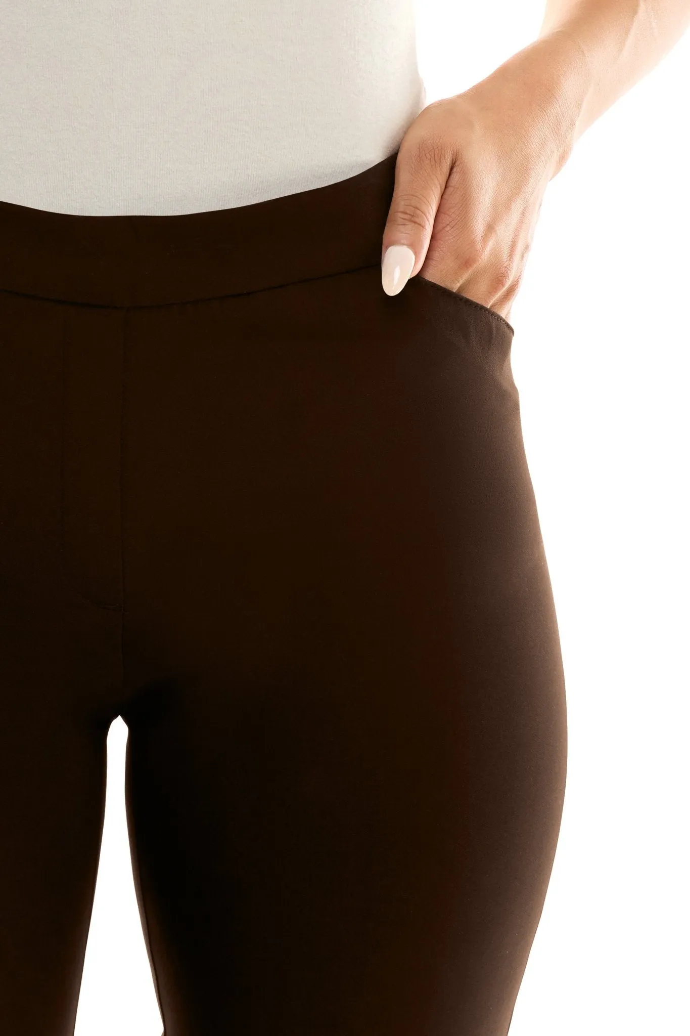 Pull-On Ankle Pants with Band - Plus sold by Dress Barn product image thumbnail 5