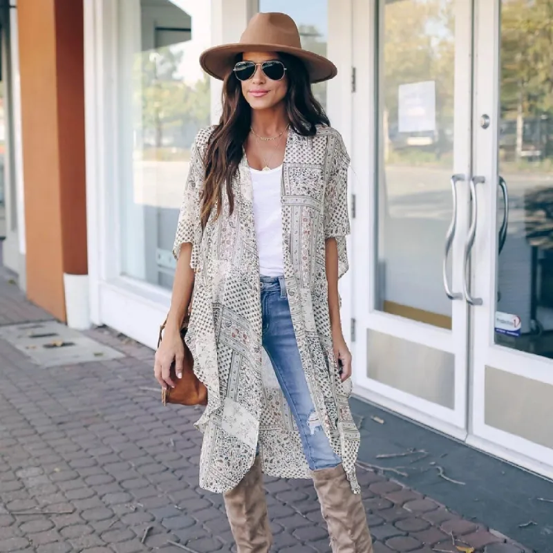 Maze Kimono sold by Dress Barn