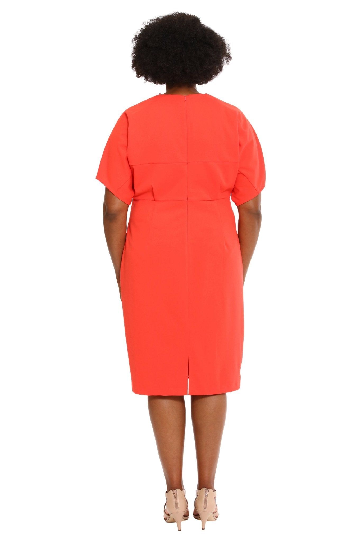 V-Neck Dolman Sleeve Sheath Dress - Plus sold by Dress Barn product image thumbnail 5