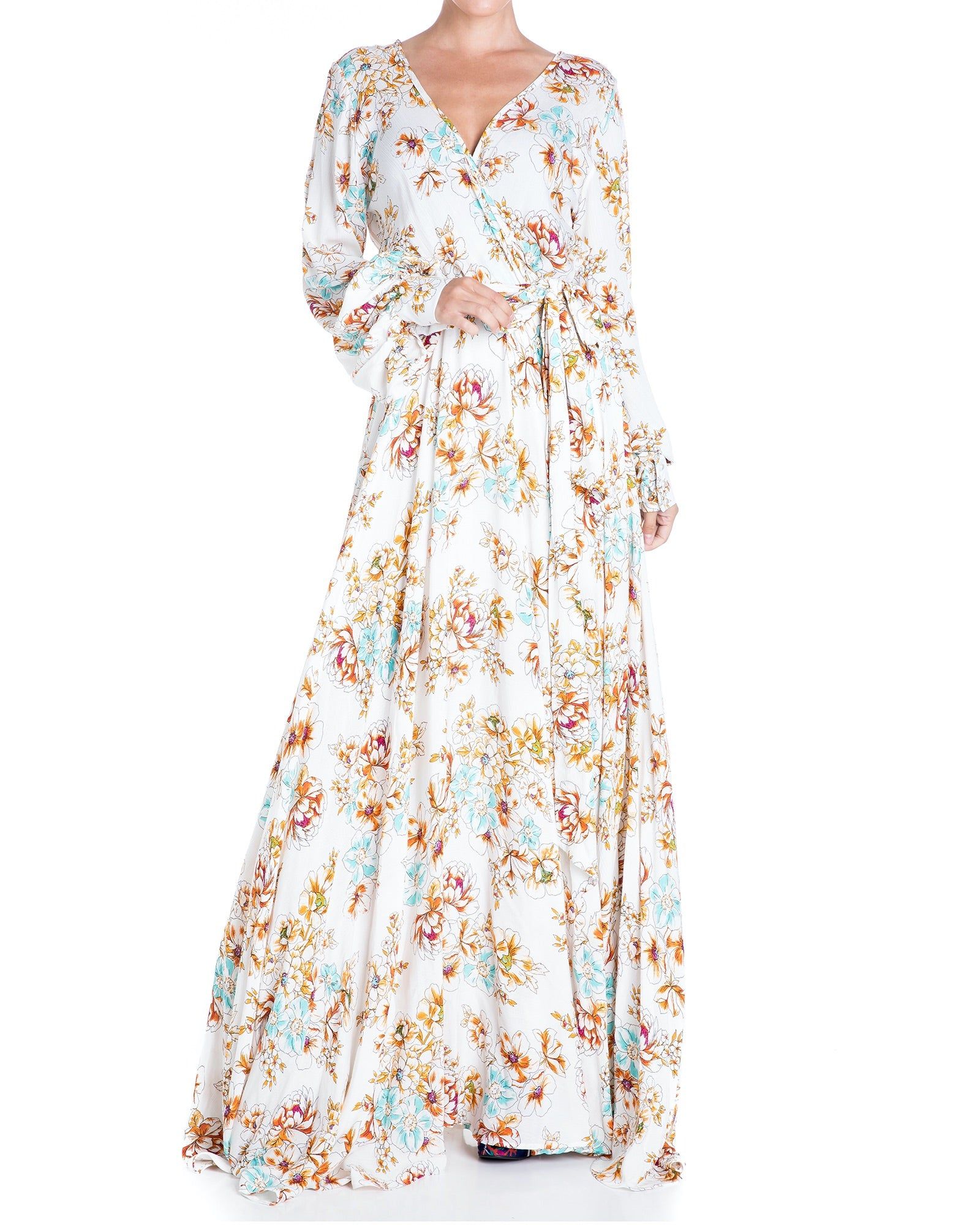 LilyPad Maxi Dress - Plus sold by Dress Barn