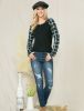 Printed Long Sleeve Top - Plus sold by Dress Barn