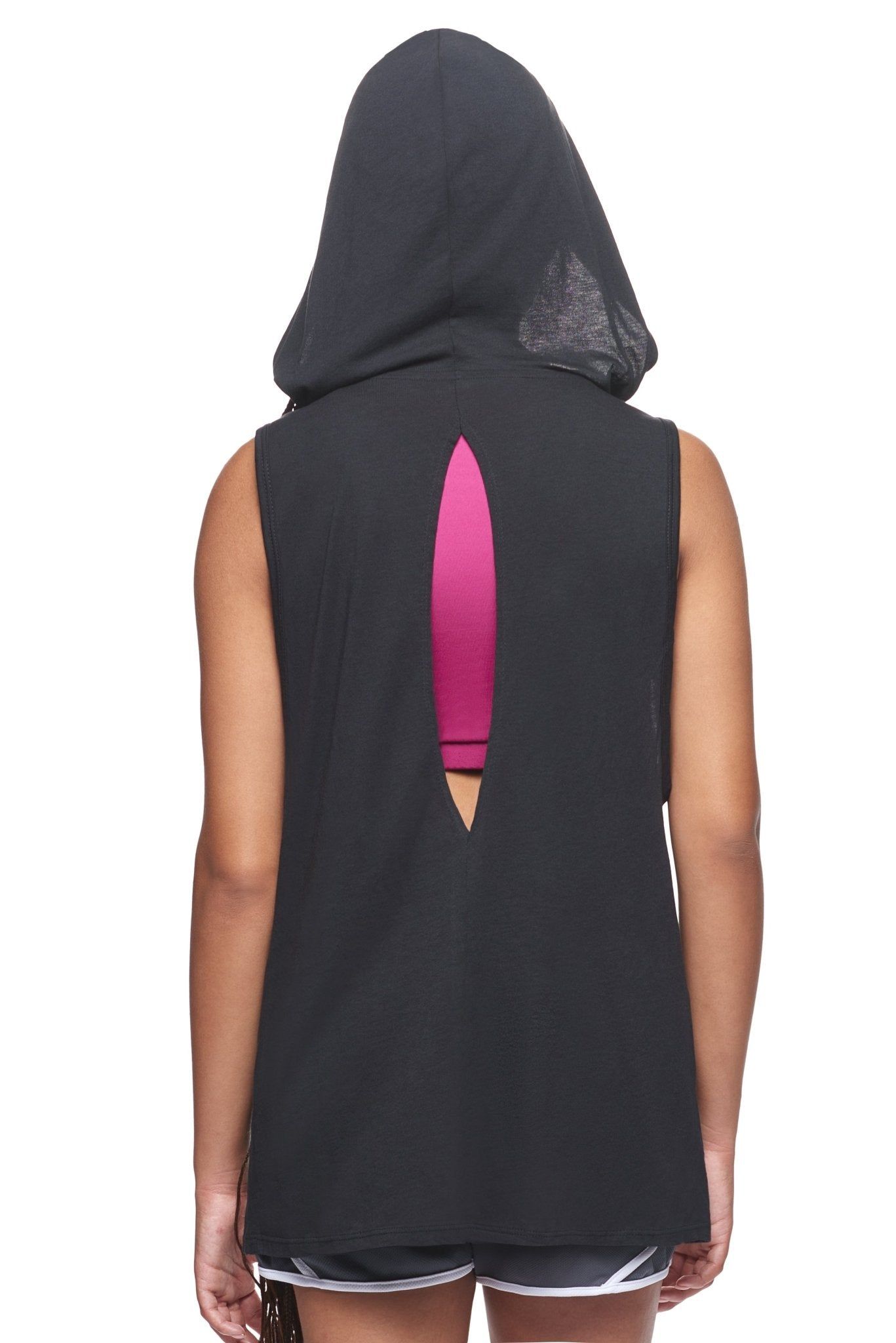 MoCA Plant Based Sleeveless Tunic Hoodie - Plus sold by Dress Barn product image thumbnail 5