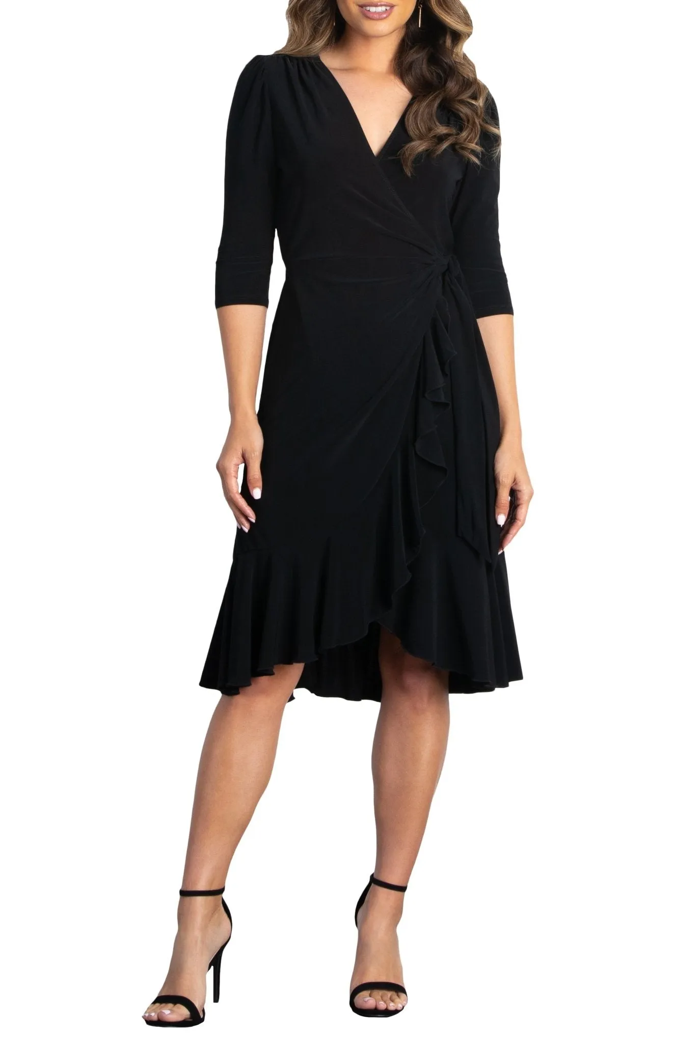 Whimsy Wrap Dress sold by Dress Barn product image thumbnail 4