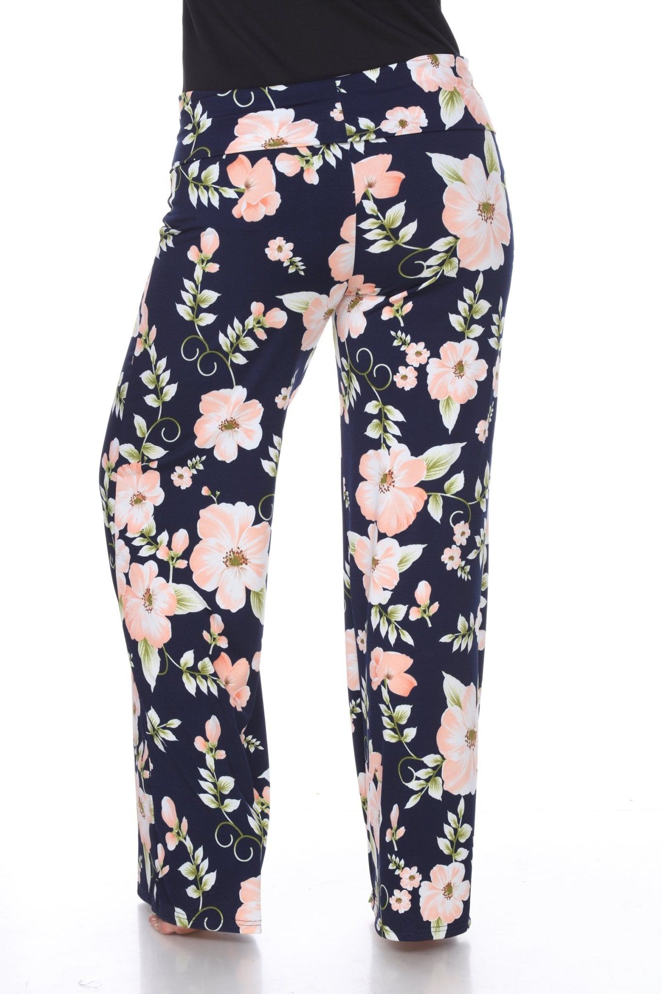 Floral Print Palazzo Pants - Plus sold by Dress Barn product image thumbnail 4
