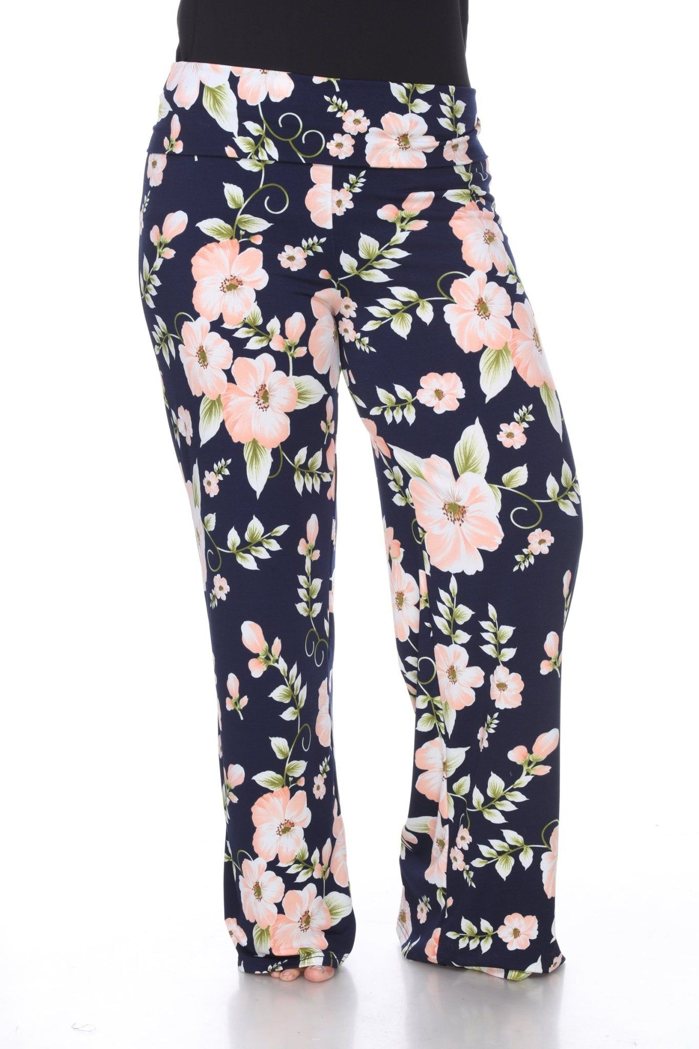 Floral Print Palazzo Pants - Plus sold by Dress Barn product image thumbnail 2