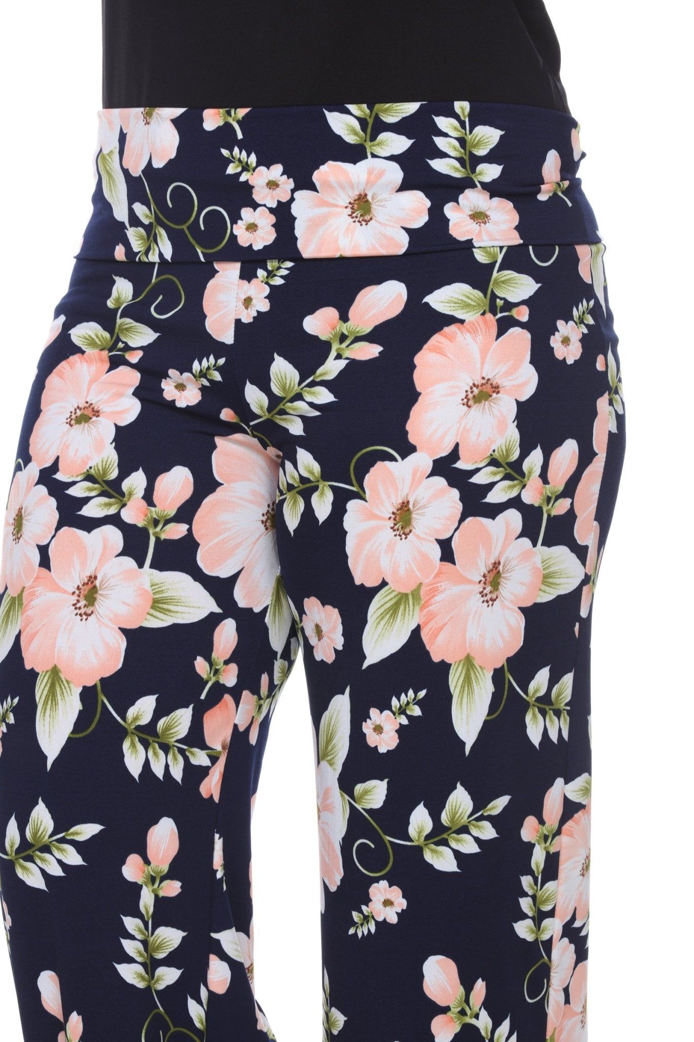 Floral Print Palazzo Pants - Plus sold by Dress Barn product image thumbnail 3