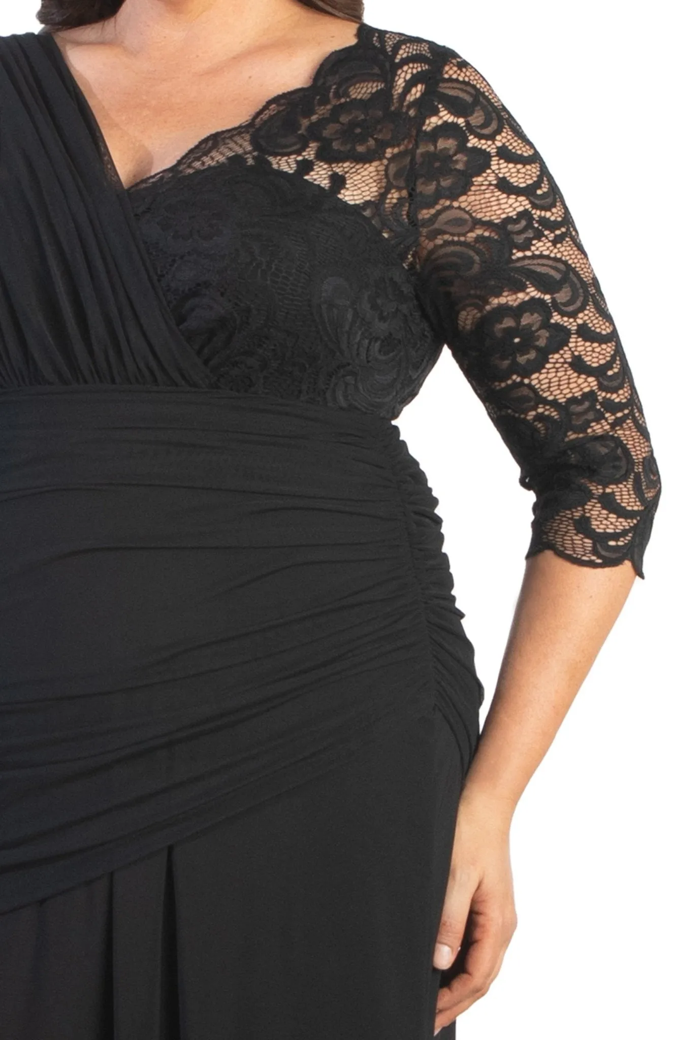 Soiree Evening Gown - Plus sold by Dress Barn product image thumbnail 3