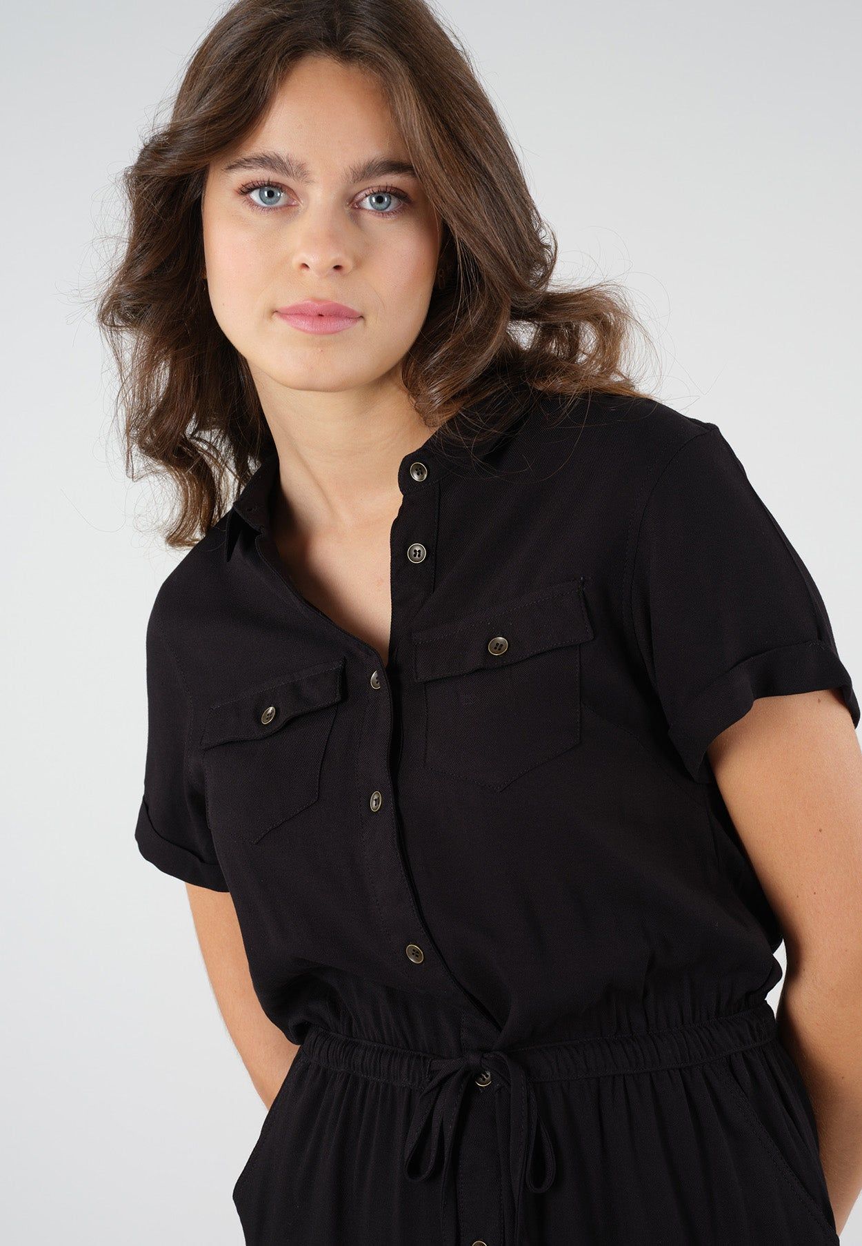 Deeluxe Alarha Shirt Dress sold by Dress Barn product image thumbnail 5