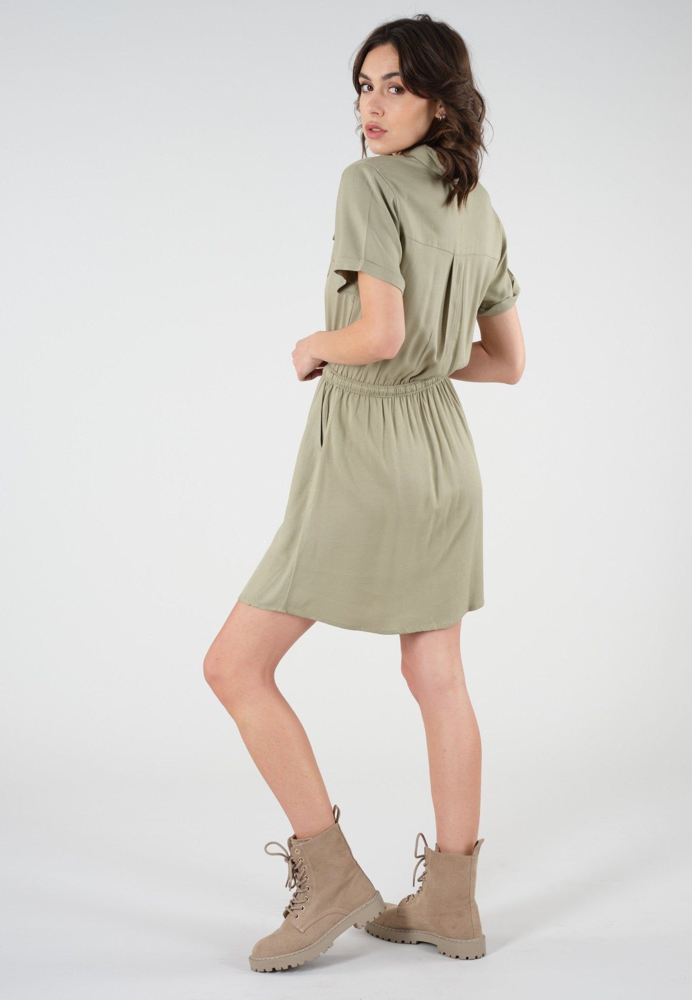 Deeluxe Alarha Shirt Dress sold by Dress Barn product image thumbnail 2