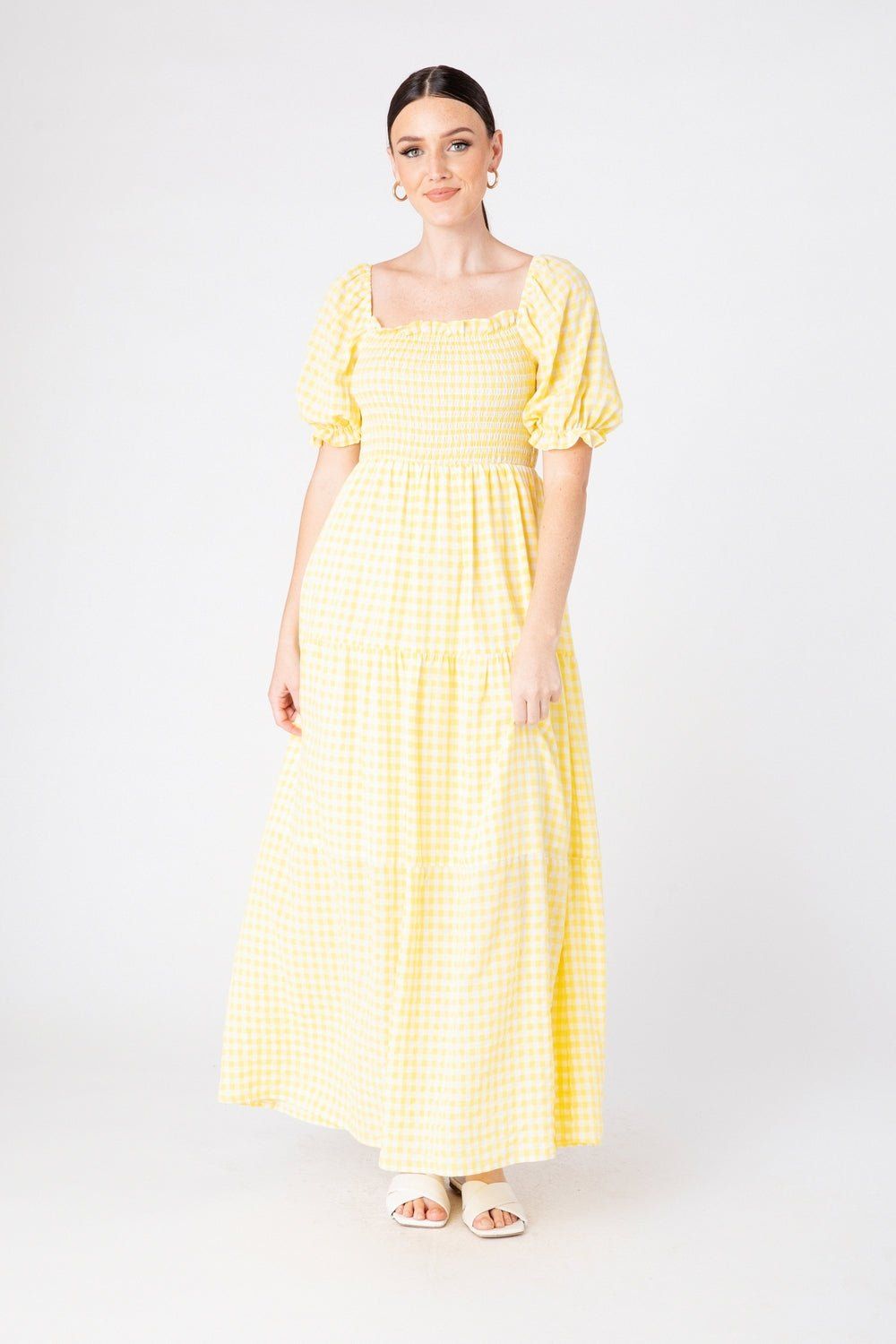 Gingham Young and Sweet Dress sold by Dress Barn
