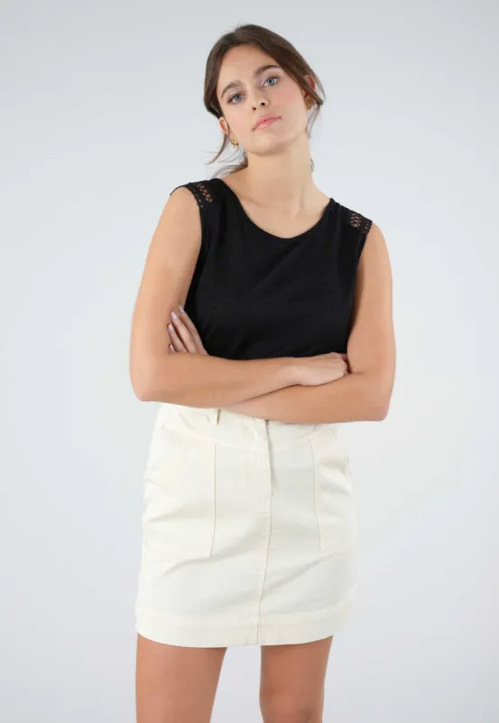 Deeluxe Sally Sleeveless Shirt sold by Dress Barn