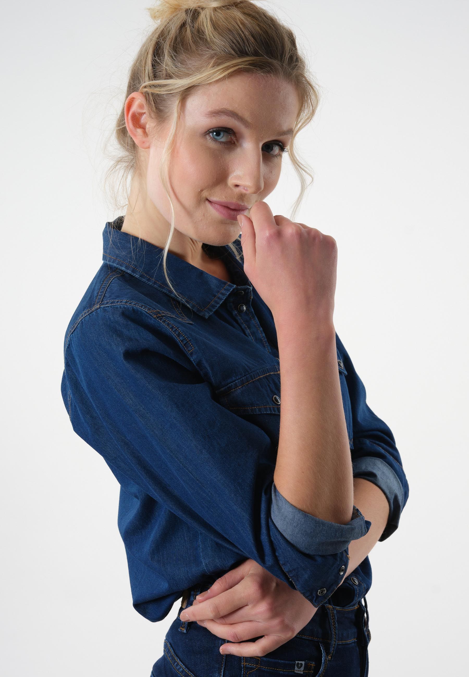 Deeluxe Celeste Denim Shirt sold by Dress Barn product image thumbnail 4