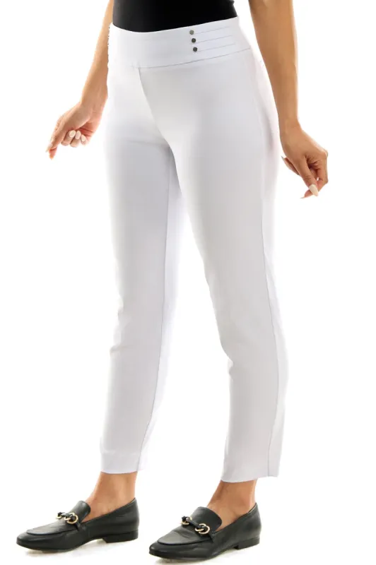 Pull-On Ankle Pant with Faux Back Pockets sold by Dress Barn