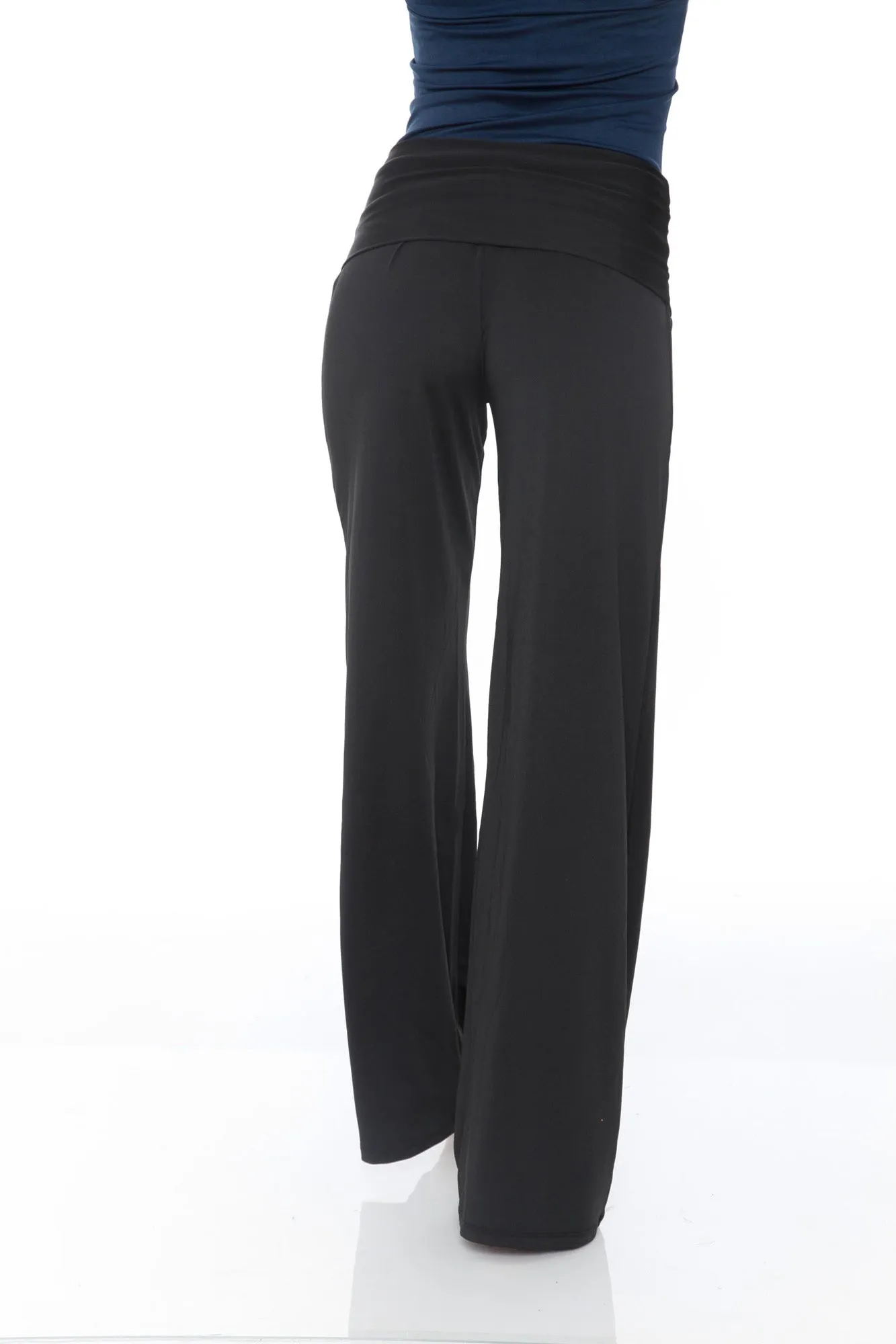 Palazzo Solid Print Pants sold by Dress Barn product image thumbnail 4