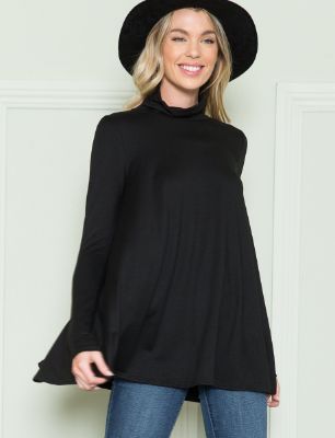 Flattering Turtleneck Long Sleeve Top - Plus made by Dress Barn