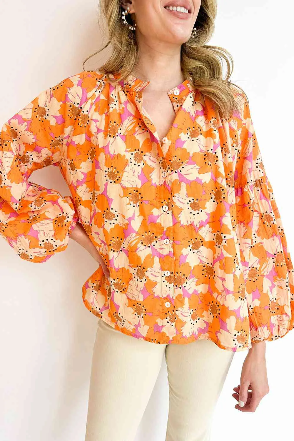 Ashley Balloon Sleeve Top sold by Dress Barn product image thumbnail 3