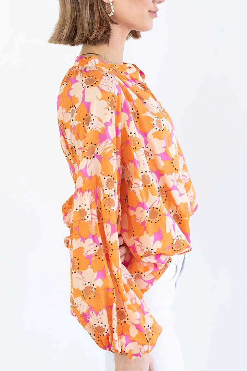 Ashley Balloon Sleeve Top sold by Dress Barn product image thumbnail 4