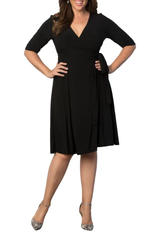Essential Wrap Dress - Plus made by Dress Barn