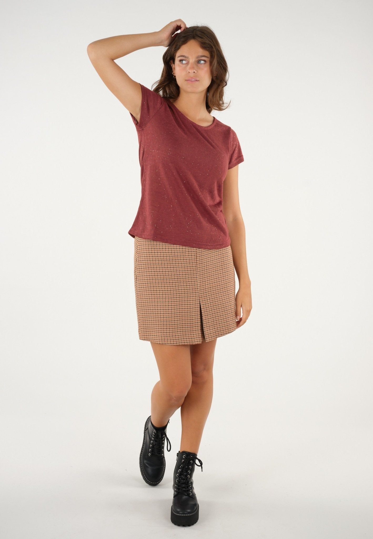 Deeluxe Glitter T-Shirt sold by Dress Barn product image thumbnail 5