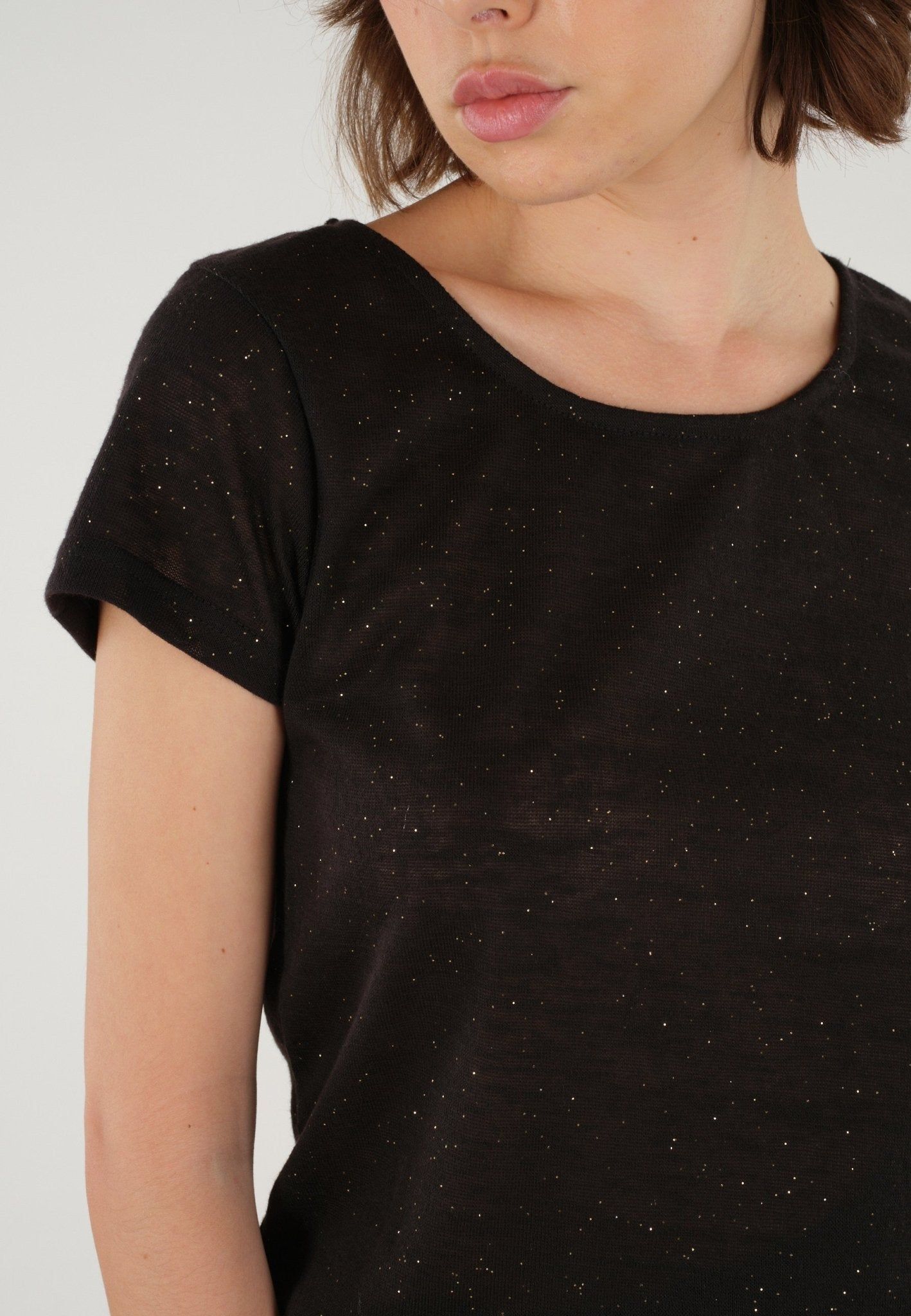 Deeluxe Glitter T-Shirt sold by Dress Barn product image thumbnail 3