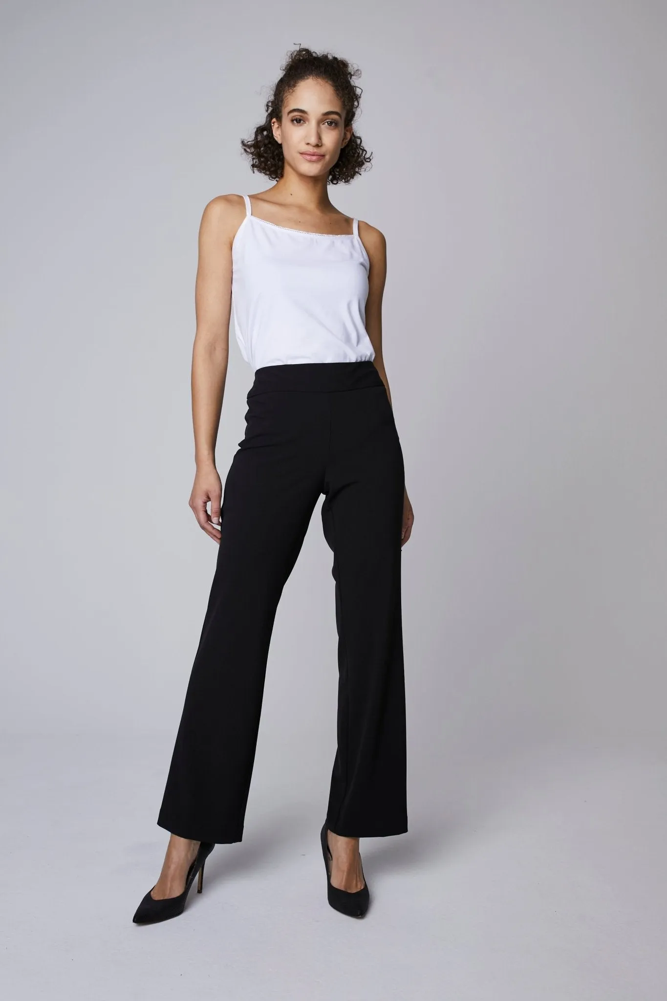 Roz & Ali™ Secret Agent Pull On Tummy Control Pants - Petite sold by Dress Barn product image thumbnail 4