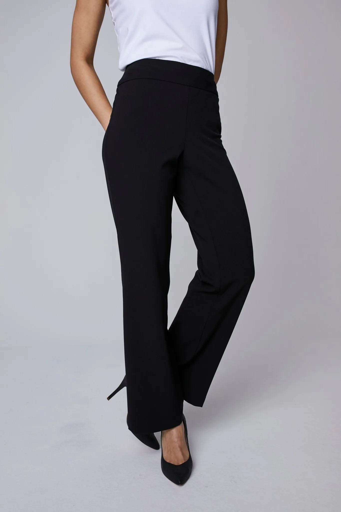 Roz & Ali™ Secret Agent Pull On Tummy Control Pants - Petite sold by Dress Barn