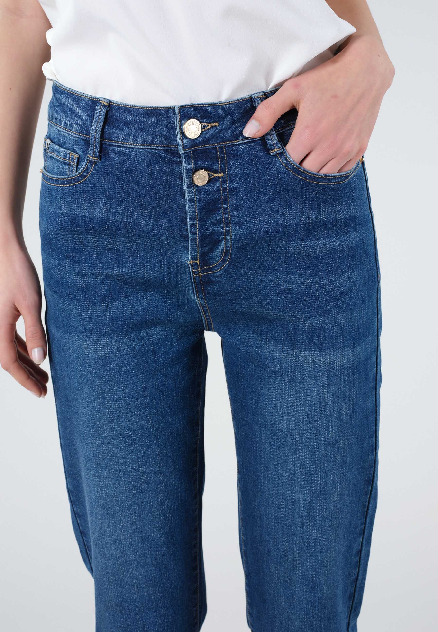 Deeluxe Djena Medium Blue Denim Jeans sold by Dress Barn product image thumbnail 2