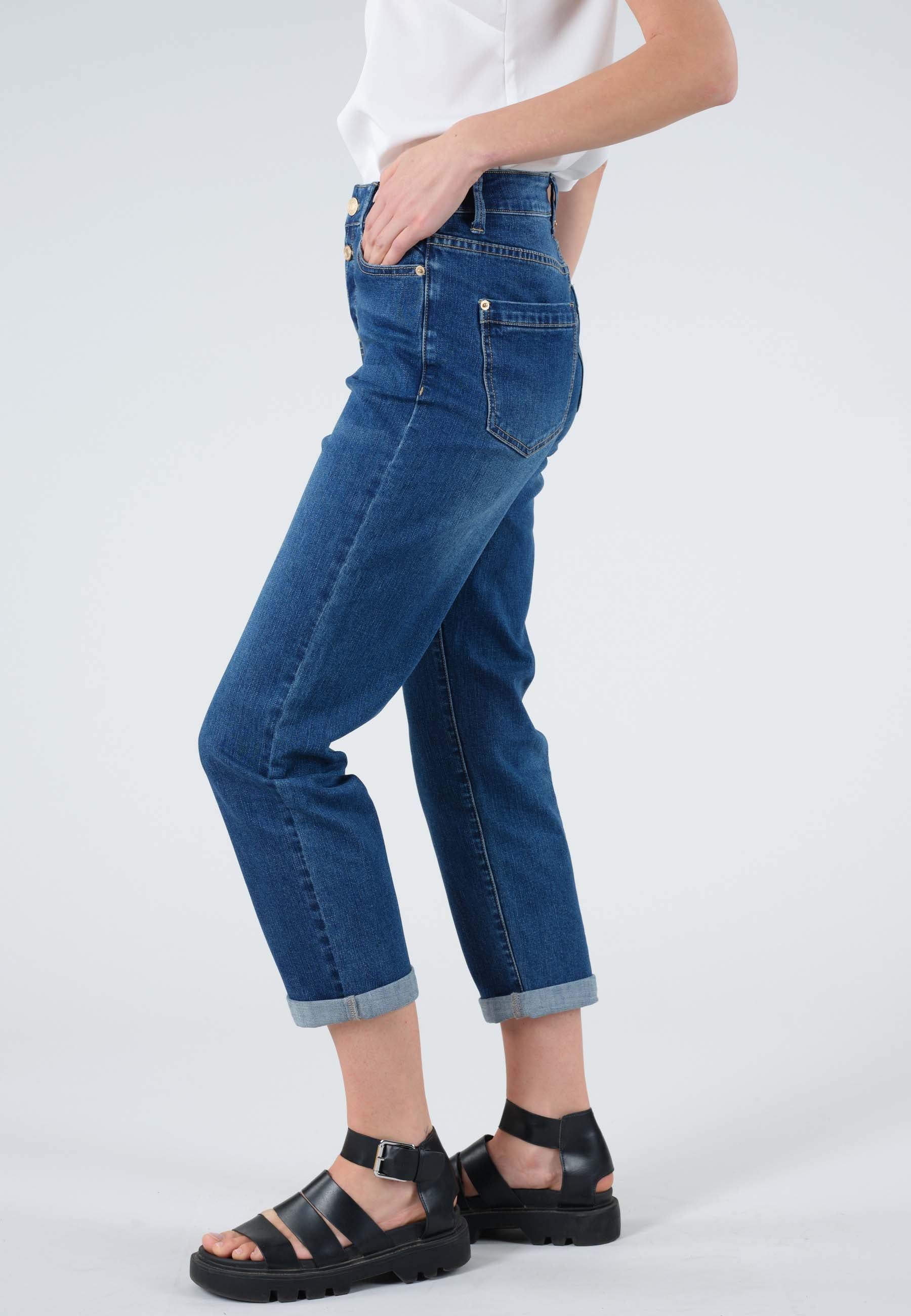 Deeluxe Djena Medium Blue Denim Jeans sold by Dress Barn product image thumbnail 3