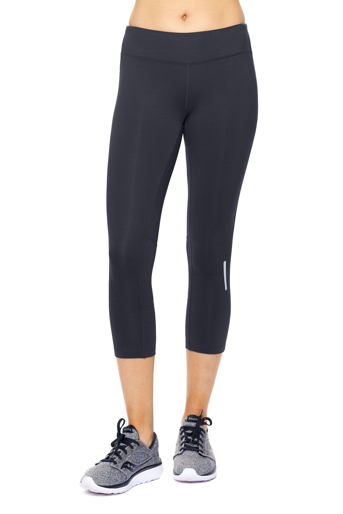 Airstretch Mid-Rise Capri Leggings - Plus sold by Dress Barn product image thumbnail 2