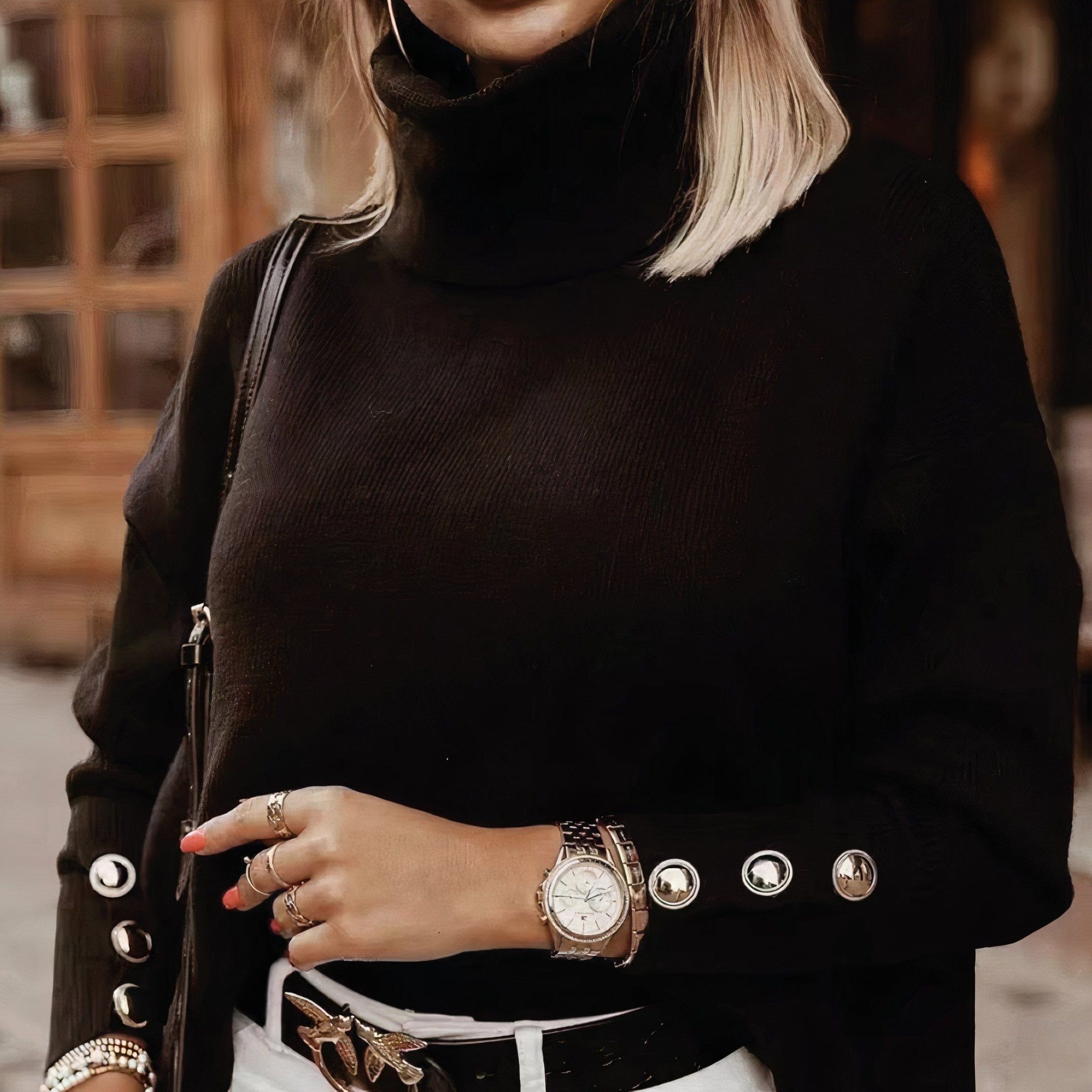 Winnie Turtleneck Sweater sold by Dress Barn