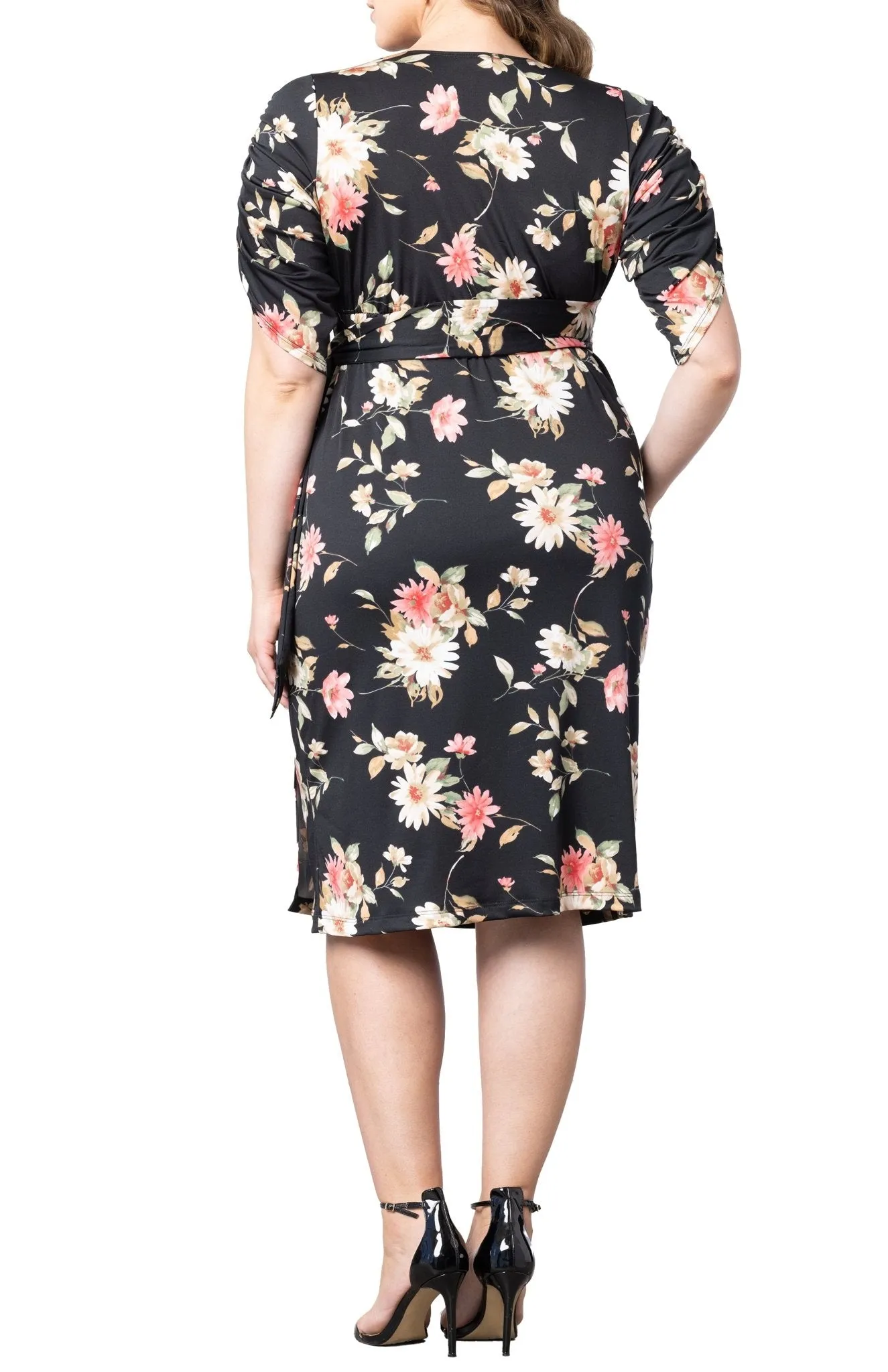 Eden Faux Wrap Dress - Plus sold by Dress Barn product image thumbnail 2
