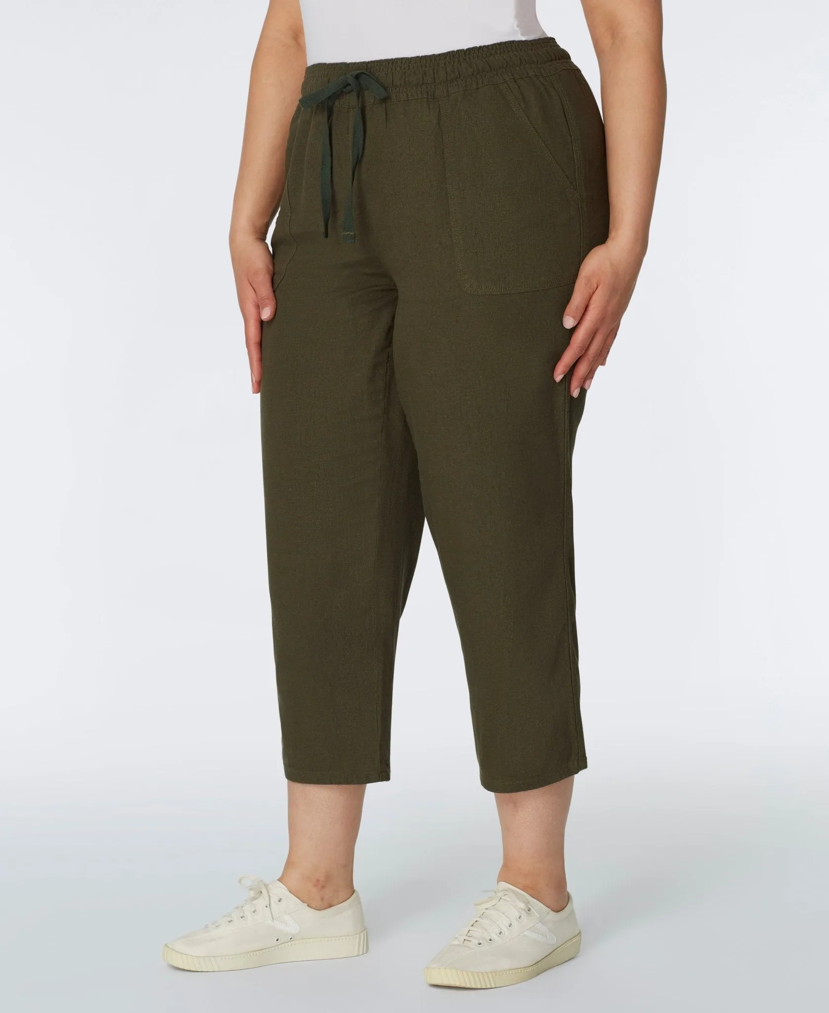 Westport Signature Pull on Capri - Plus sold by Dress Barn product image thumbnail 5