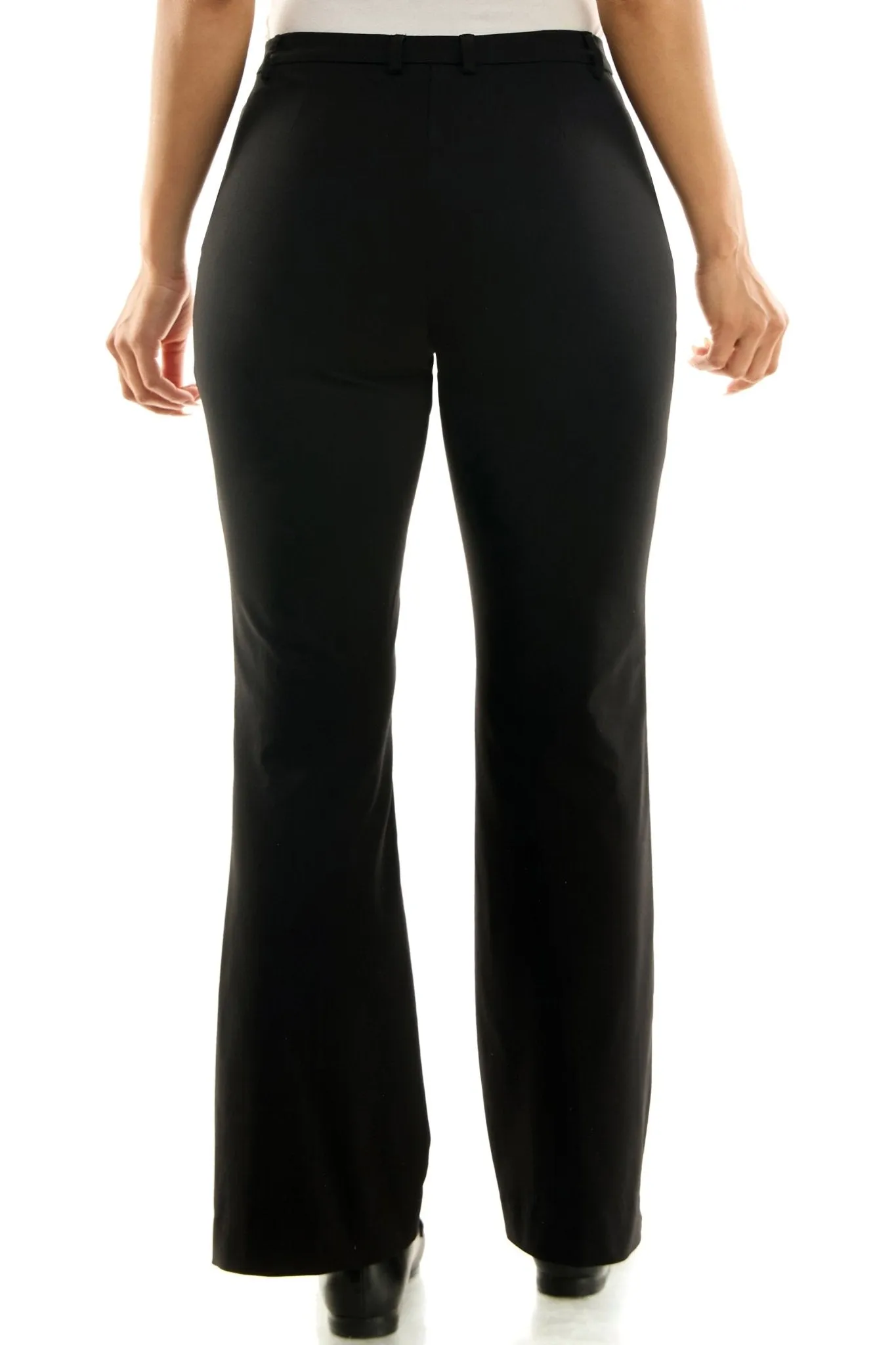 Slim Leg Pants with Flared Opening at Bottom sold by Dress Barn product image thumbnail 3