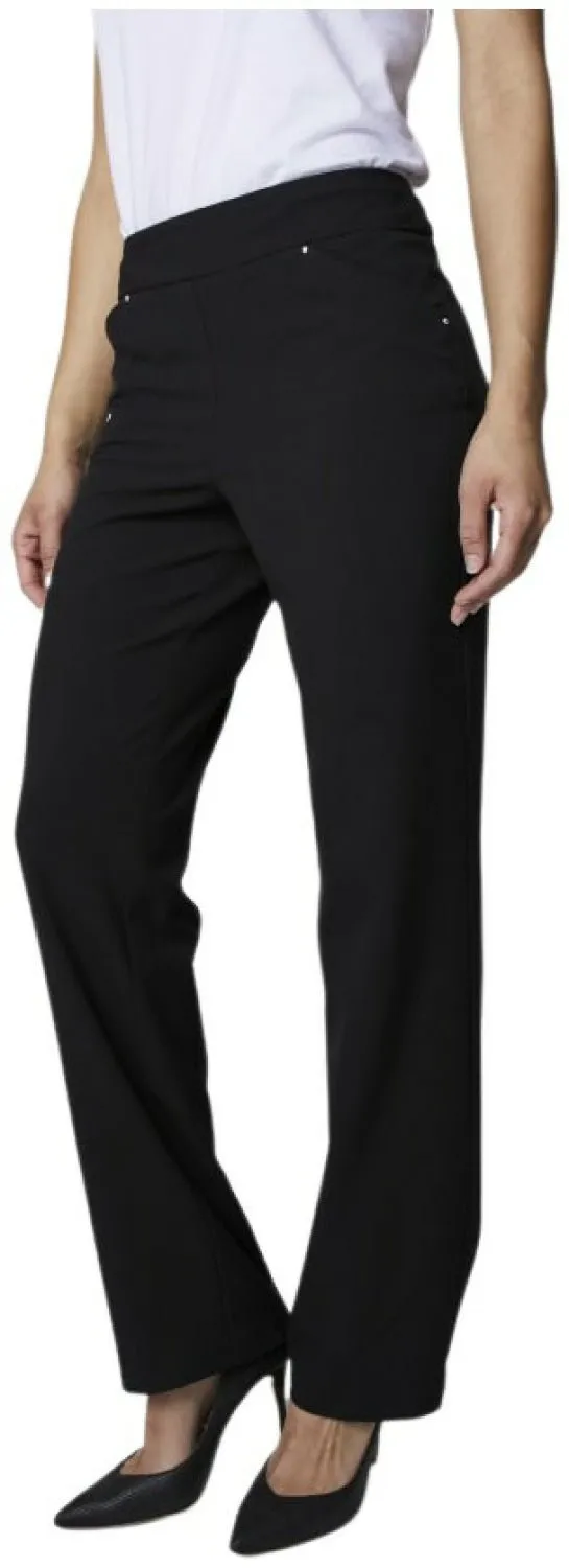 Roz & Ali Secret Agent Pull On Tummy Control Pants Cateye Pockets with Rivets sold by Dress Barn product image thumbnail 2