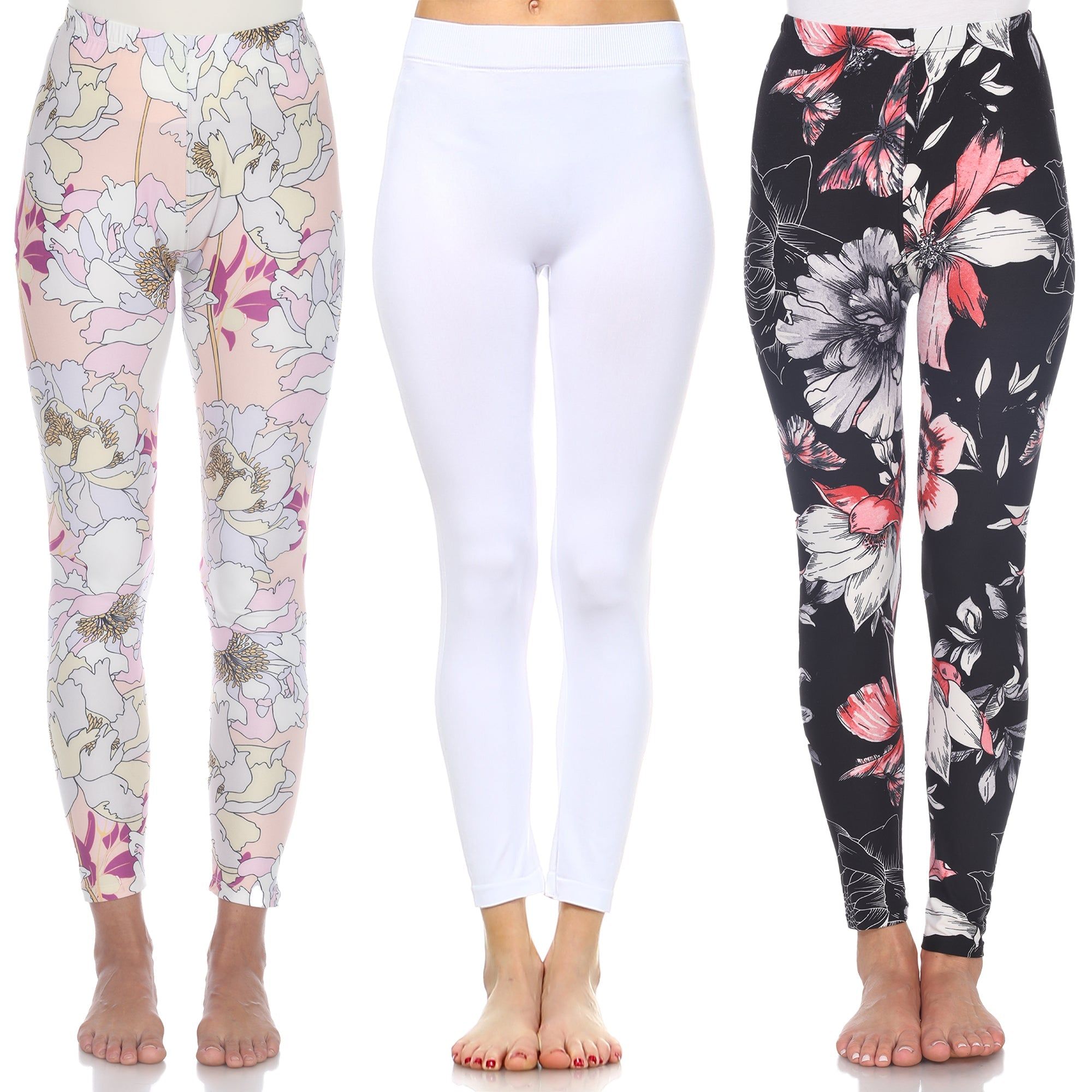 Floral Pack of 3 Leggings sold by Dress Barn