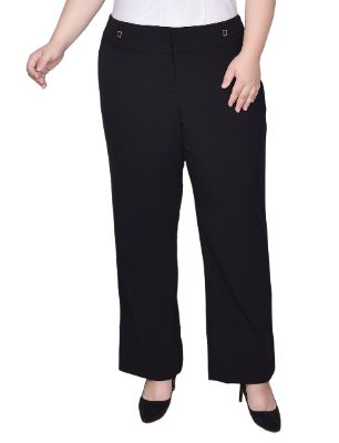 NY Collection Wide Waist Stretch Pants - Plus sold by Dress Barn