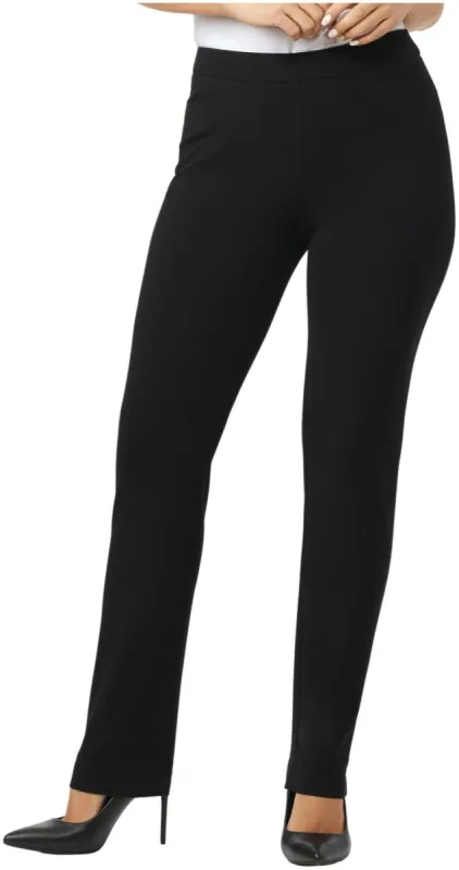 Roz & Ali™ Pull On Tummy Control Pants With L Pockets -Short sold by Dress Barn