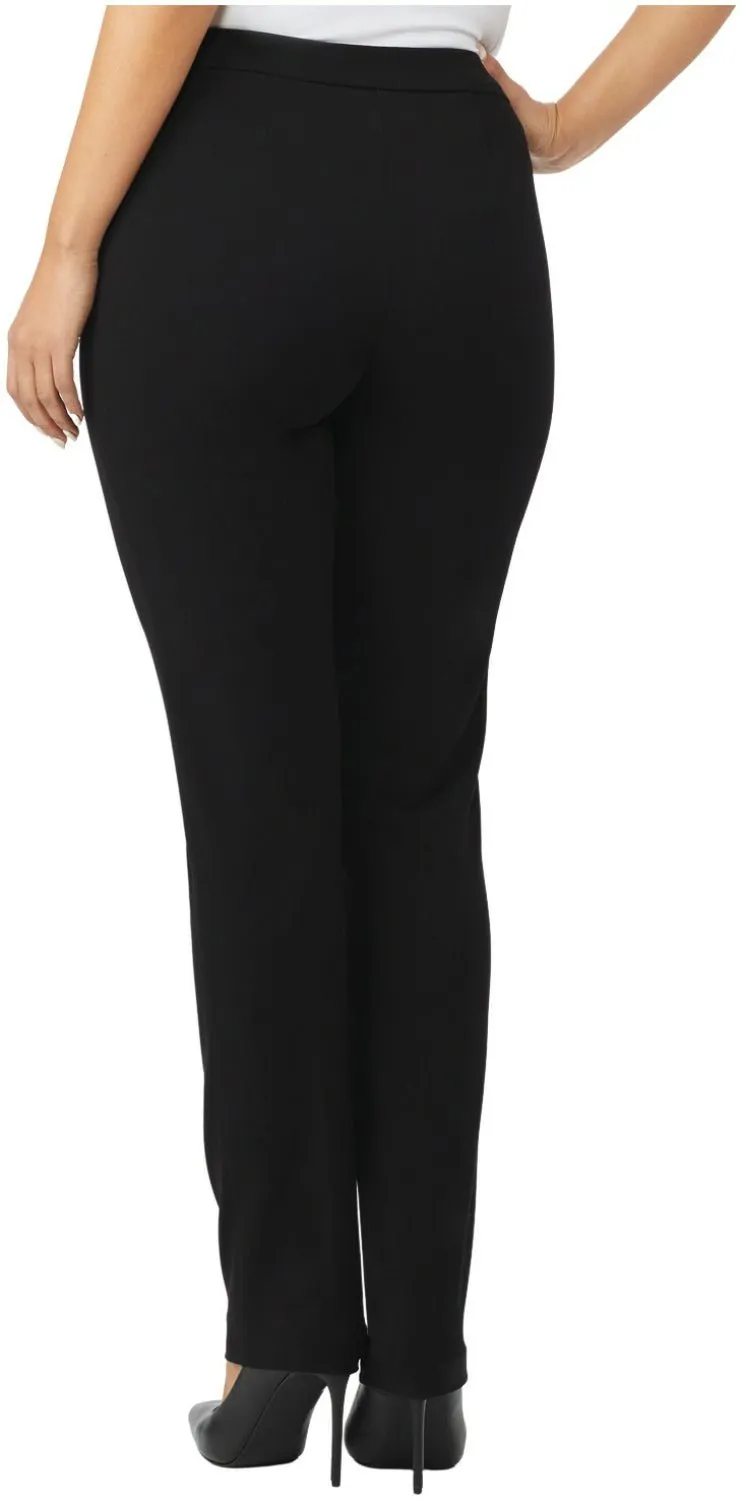 Roz & Ali™ Pull On Tummy Control Pants With L Pockets -Short sold by Dress Barn product image thumbnail 2