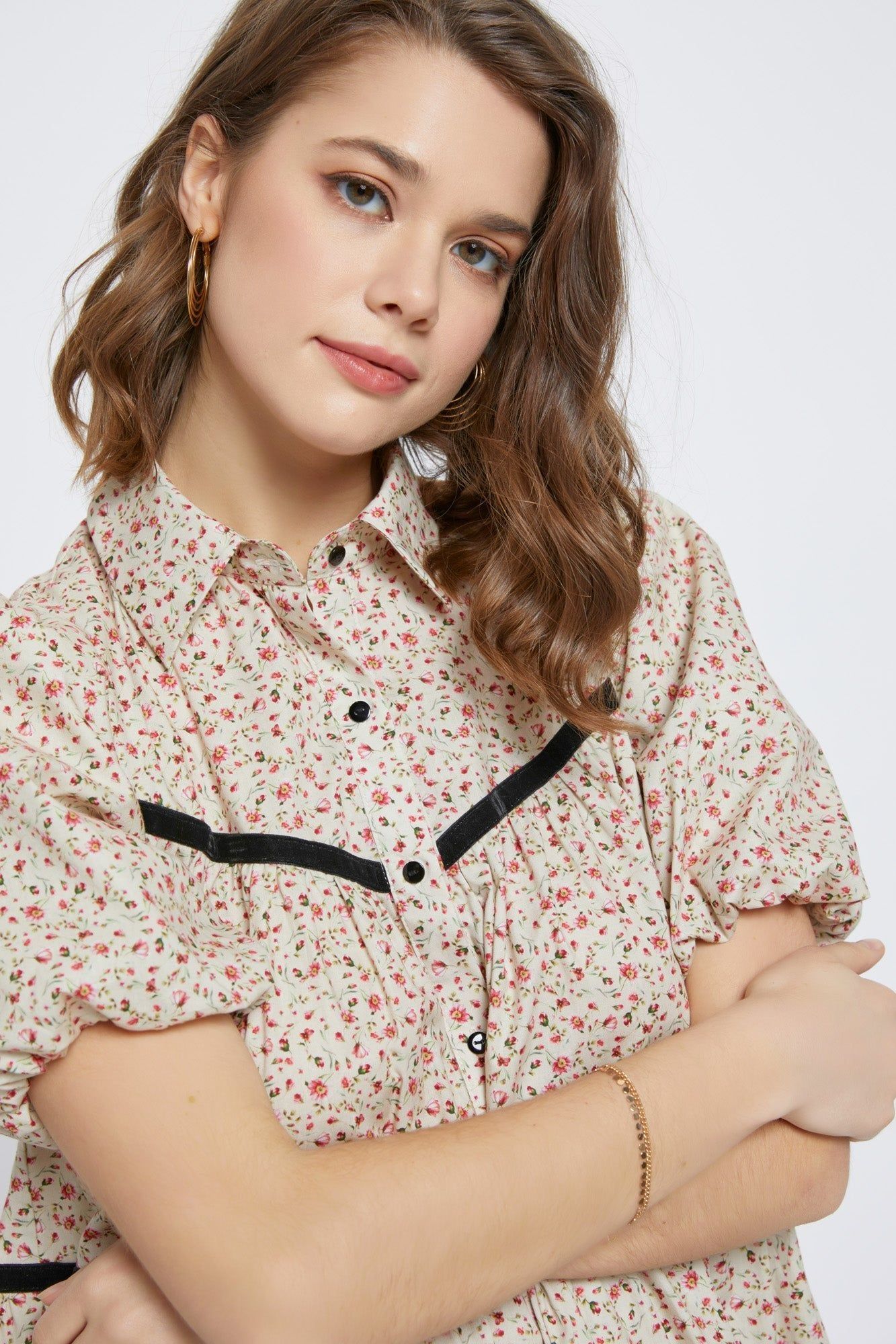 Floral Mila Poplin Dress sold by Dress Barn product image thumbnail 2