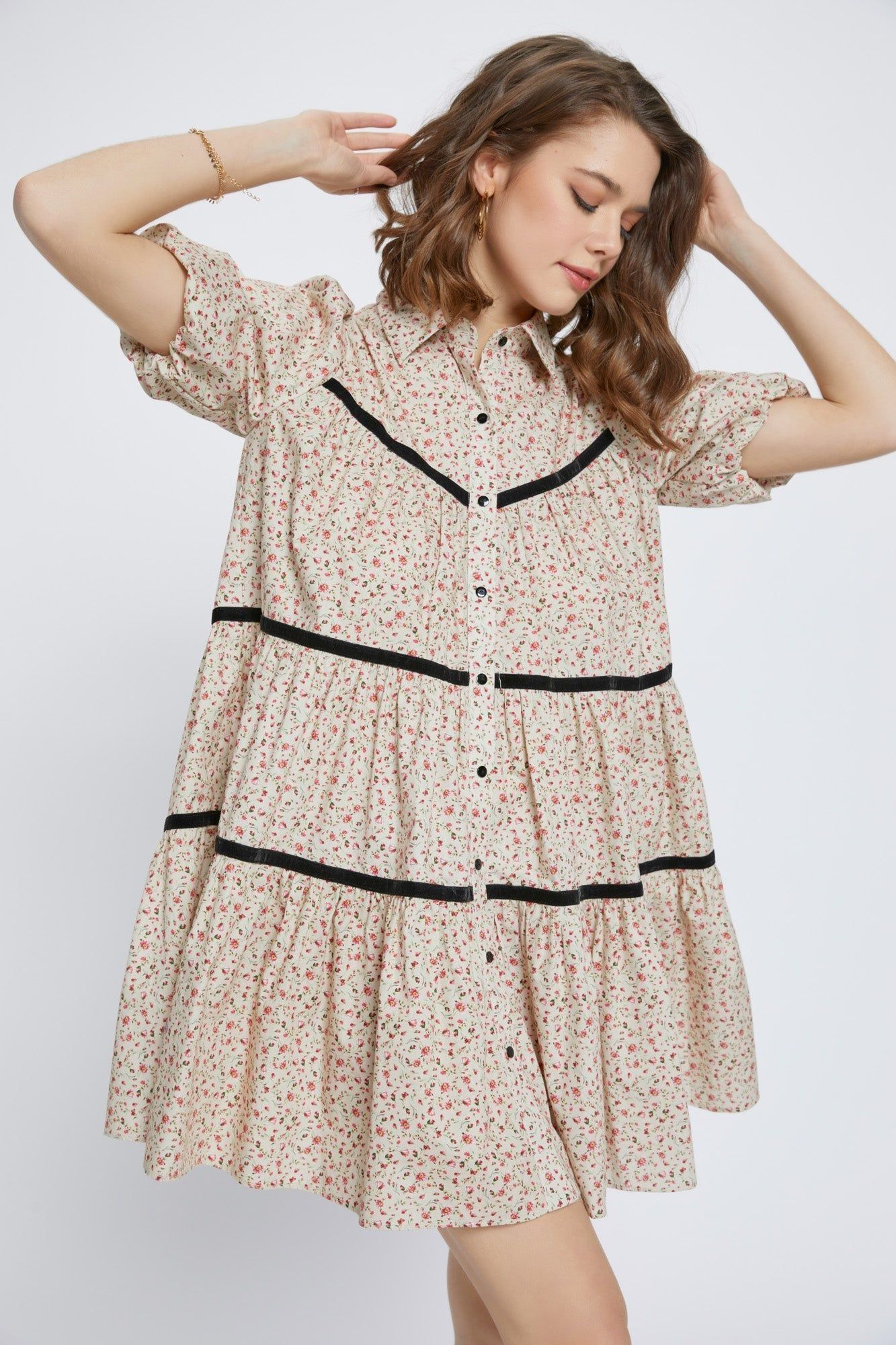 Floral Mila Poplin Dress sold by Dress Barn