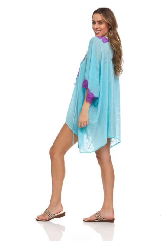 Lace Trim Kaftan sold by Dress Barn