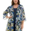 Navy Pantset With Necklace - Plus sold by Dress Barn