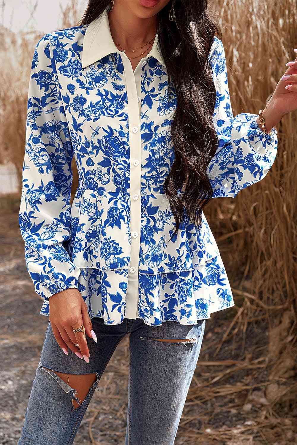Lagune Peplum Shirt sold by Dress Barn product image thumbnail 3