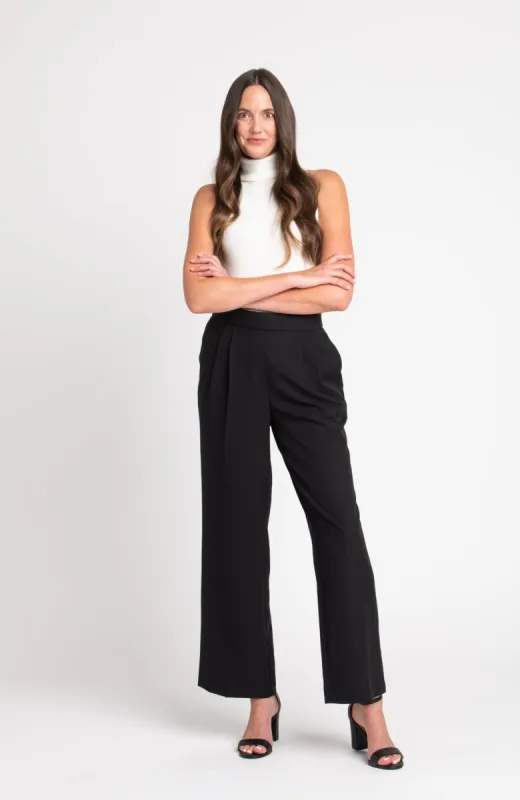 Roz & Ali Pleated Wide Leg Trouser Pants sold by Dress Barn