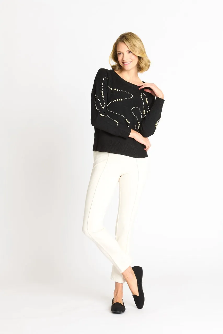 Pearl Swirl Crewneck Sweater sold by Dress Barn product image thumbnail 5