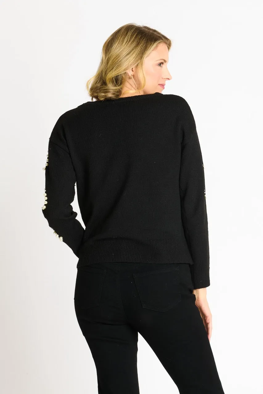 Pearl Swirl Crewneck Sweater sold by Dress Barn product image thumbnail 4